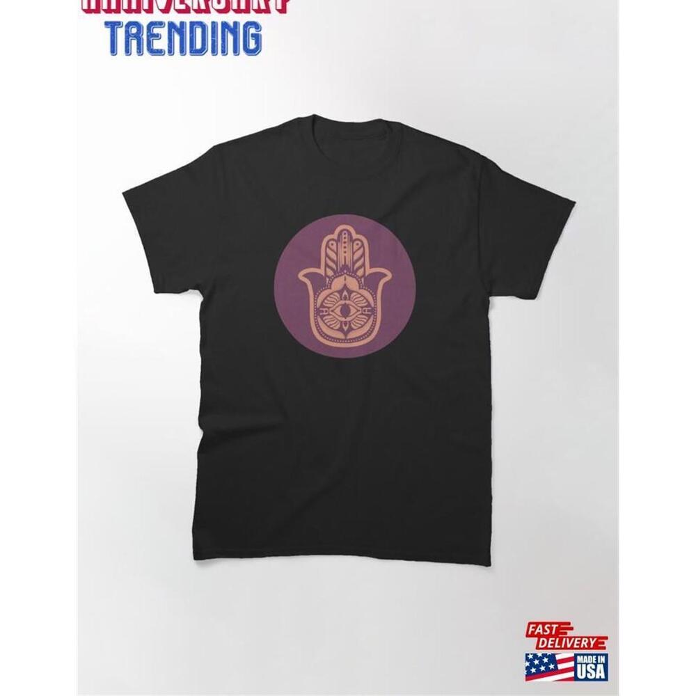 Hamsa Lava Beet Coral Classic Tshirt Unisex